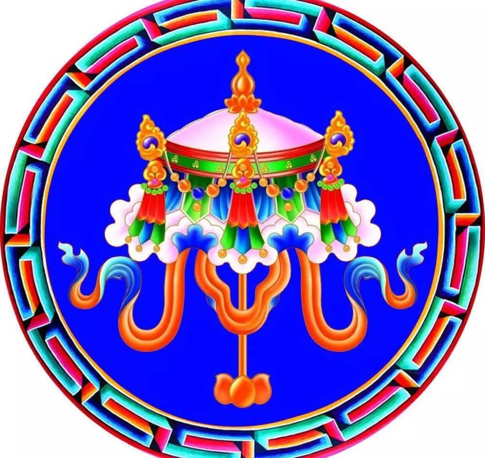 "高清收藏丨藏八宝套图,藏族人心里的吉祥图腾"