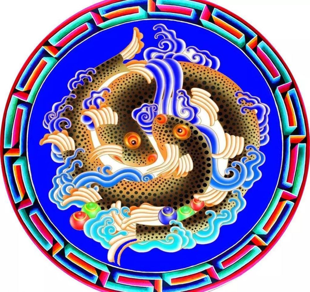 "高清收藏丨藏八宝套图,藏族人心里的吉祥图腾"