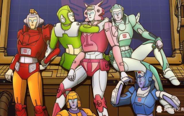 《变形金刚》最漂亮的五位女汽车人,风刃人气