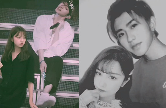 蔡徐坤甜蜜婚纱照被曝光,女主长得真不赖,网友