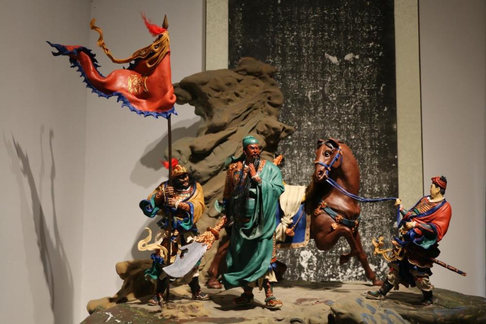 匠心独运丨非遗传人陈明远道教面塑展