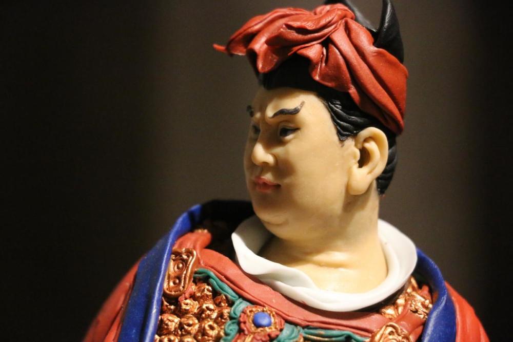 匠心独运丨非遗传人陈明远道教面塑展