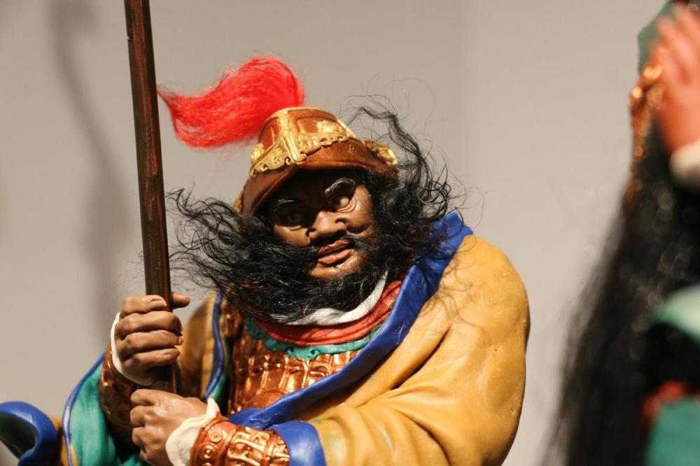 匠心独运丨非遗传人陈明远道教面塑展