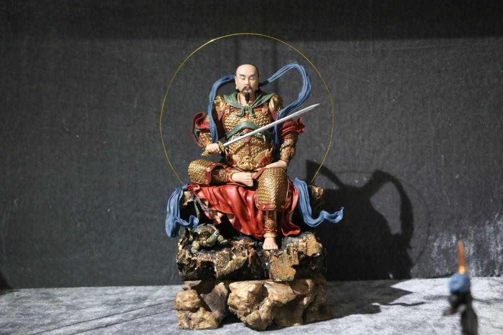 匠心独运丨非遗传人陈明远道教面塑展