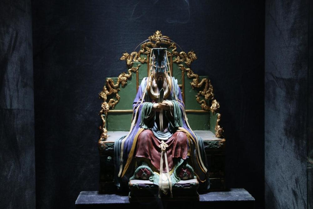 匠心独运丨非遗传人陈明远道教面塑展