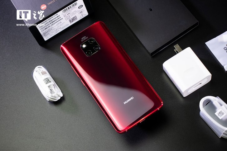 华为Mate 20 Pro馥蕾红新配色图赏:华为艳丽变