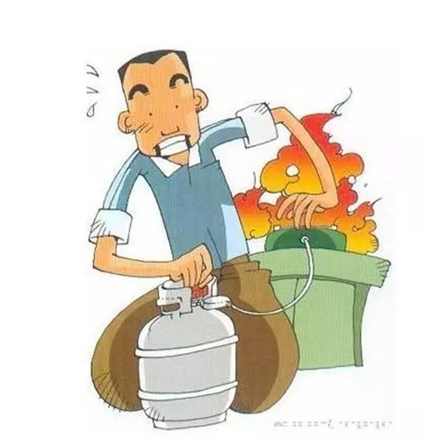 线路着火,要先切断电源,再用干粉或气体灭火器灭火,不可直接泼水灭火