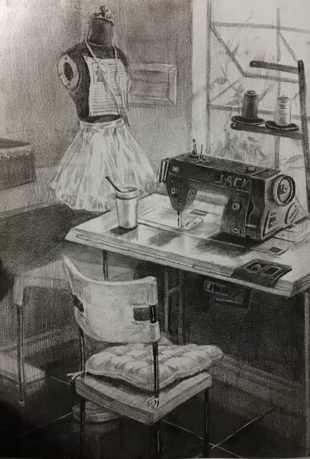 清华美院设计素描考卷100张