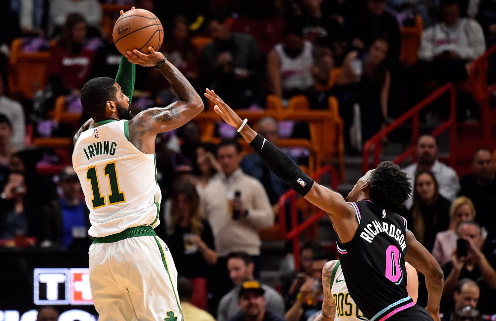 绿军负热火欧文跳投美如画韦德后仰演对飙