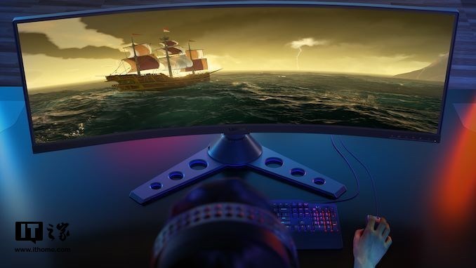 联想发布43.4英寸曲面带鱼屏:32:10比例