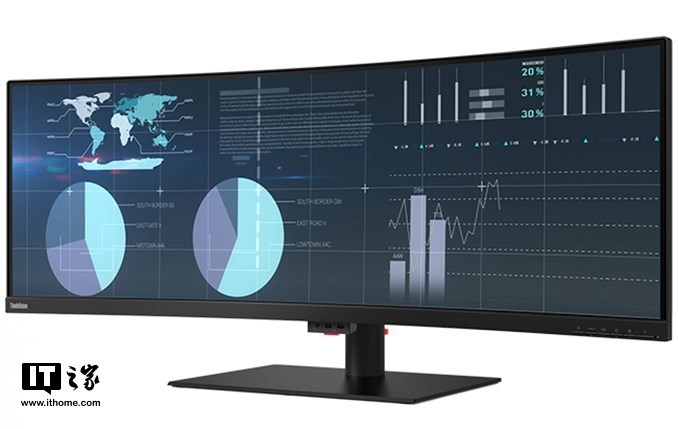 联想发布43.4英寸曲面带鱼屏:32:10比例