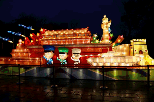 托马斯|海洋|花灯|灯会|周冬雨