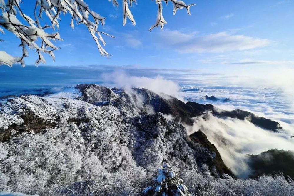 美爆了!巴山大峡谷冬季雪景惊艳世人!