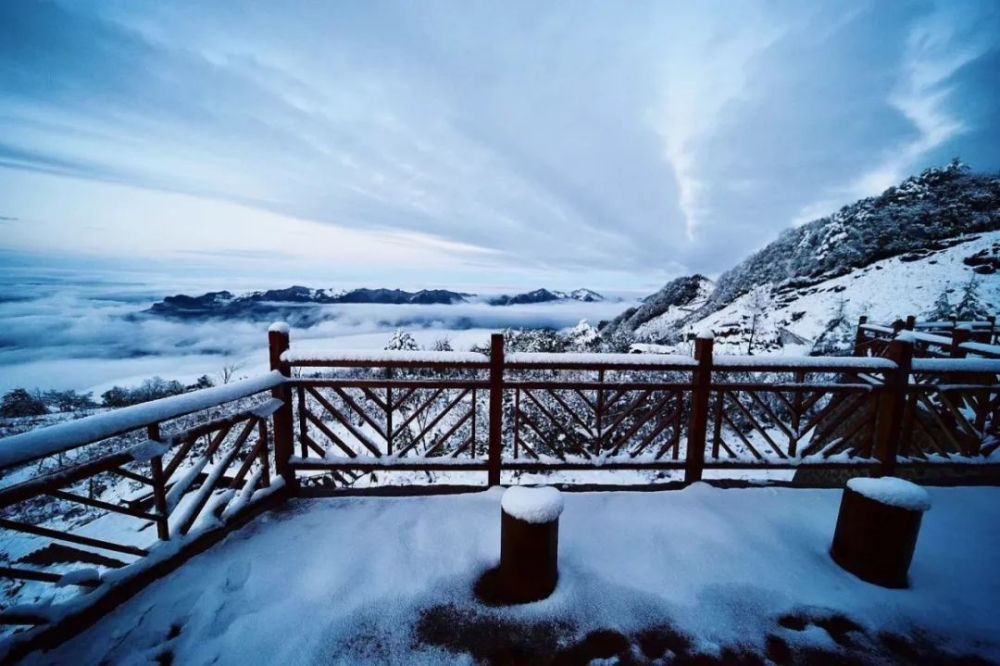 美爆了!巴山大峡谷冬季雪景惊艳世人!