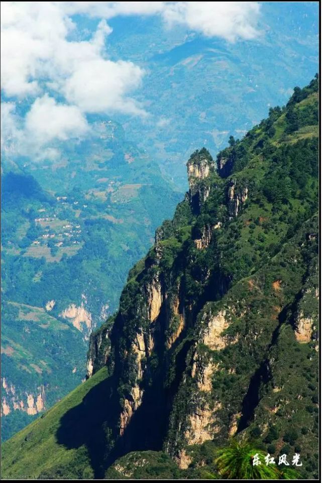 鲁甸县风景图图片
