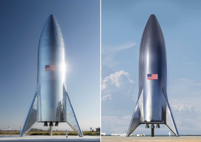 馬斯克：SpaceX造出不銹鋼火星飛船測試原型 比計劃早1年 科技 第1張