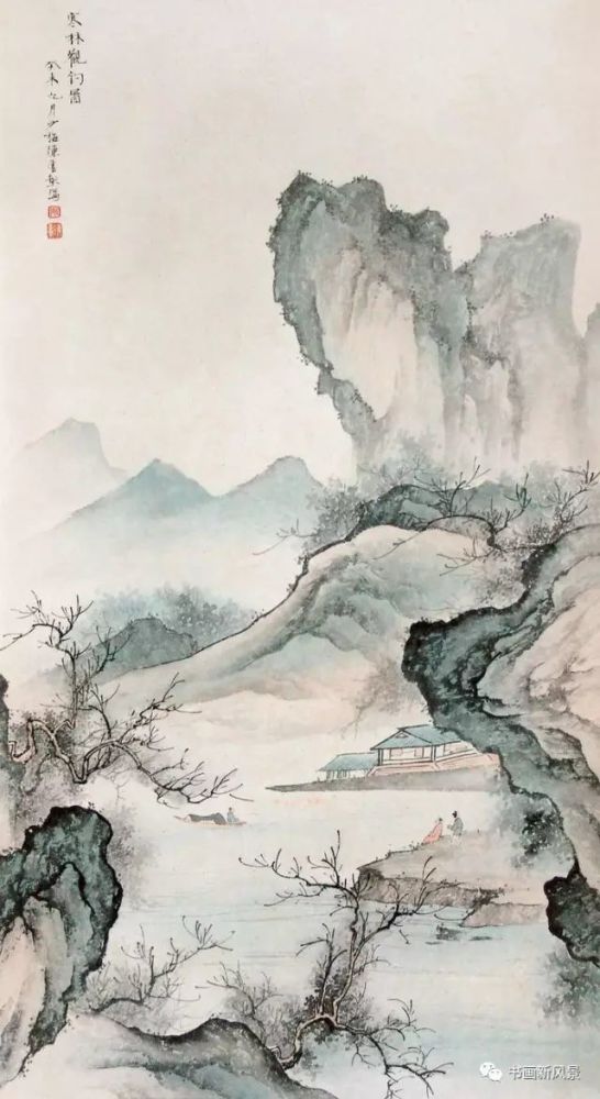 陈少梅|他的山水，南北融合，美如仙境！