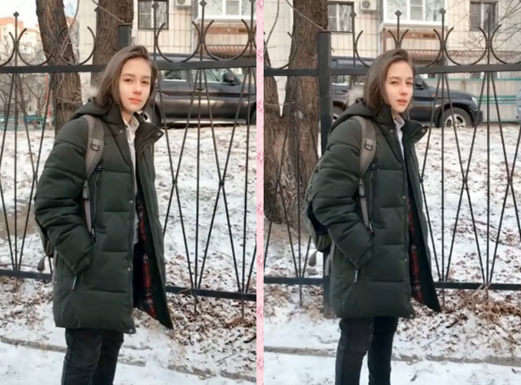 但是最近从俄罗斯来的一位少年却凭借着自己的颜值秒杀了现在网上的