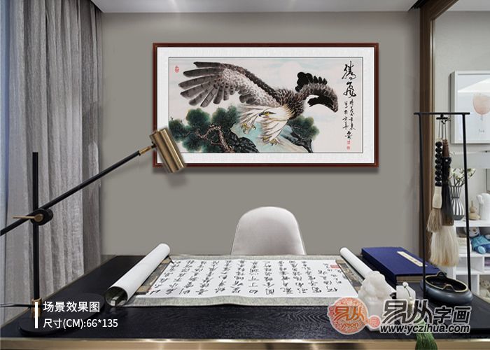 挂画|书房这样挂画，才具备成功者的潜力！