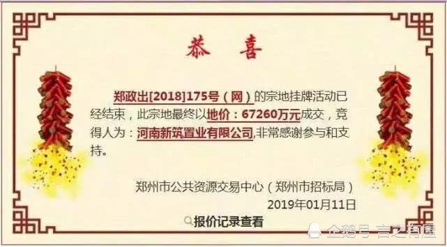 郑州土拍市场冰火两重天,2019年房价是涨还是