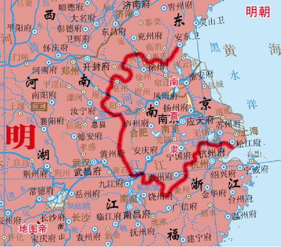 《大明王朝1566》提到的兩京一十三省，指哪十三省？ 歷史 第3張