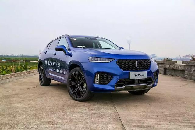 中国首款豪华SUV VV7新款上市,配置内饰都升