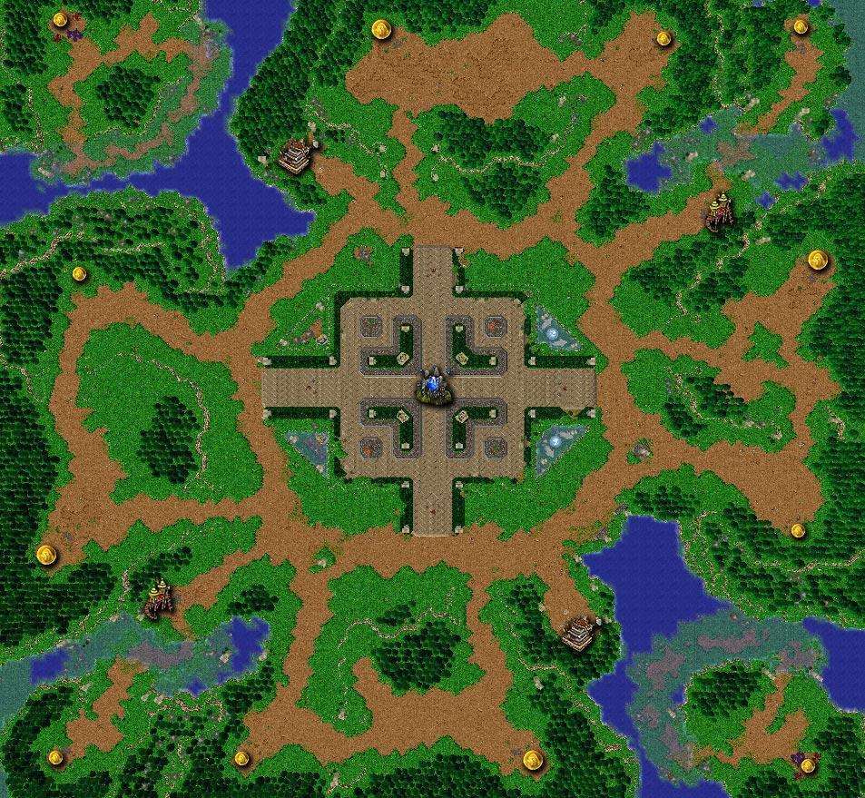 魔兽争霸3常用地图图片