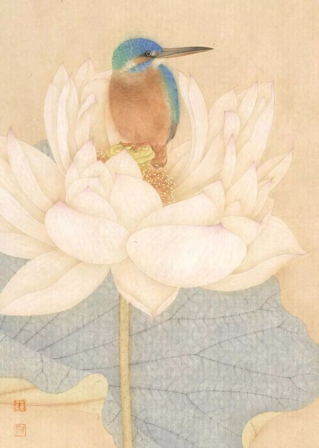 细腻婉约薛俊华工笔花鸟欣赏