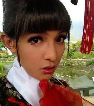 五大三粗的穿着裙子一般是难以入目的,但是没想到有一些演员们男扮