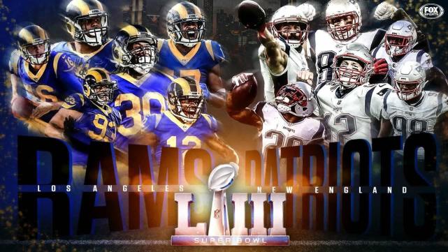 第53届超级碗对阵出炉!老牌霸主对阵青春风暴