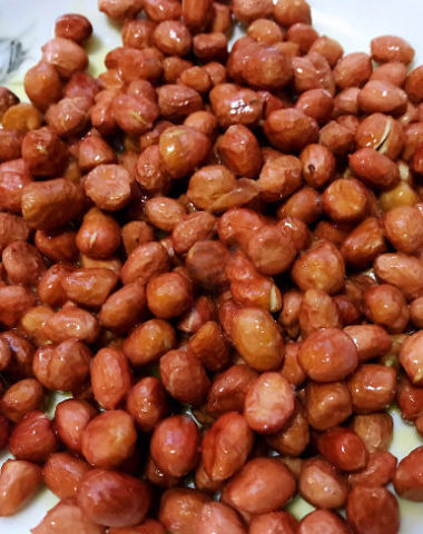 下酒菜最佳搭配—拔丝花生 香,甜,酥,超好吃!