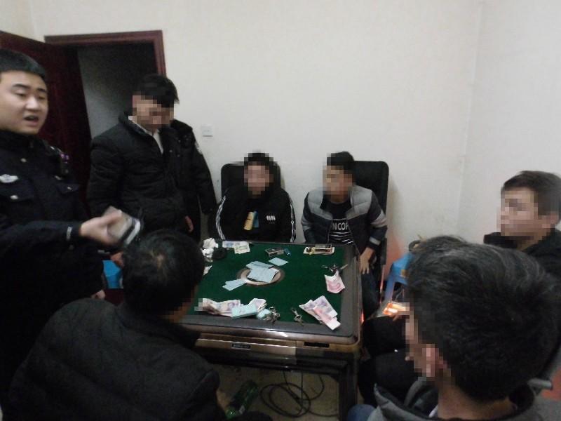 "炸金花"赌博 略阳7人被拘留