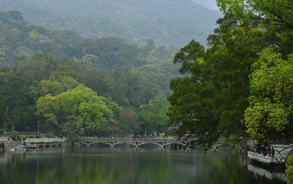 說起來,惠州也有著非常美麗的自然風光,高度在一千米以上的山峰有十三