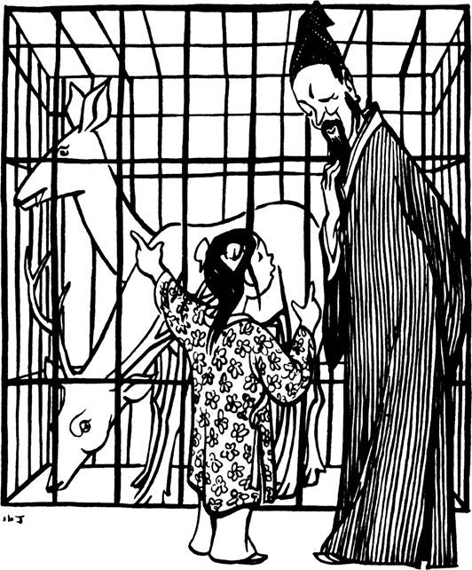 跑到前方也是雨 | 丁聪古趣漫画选