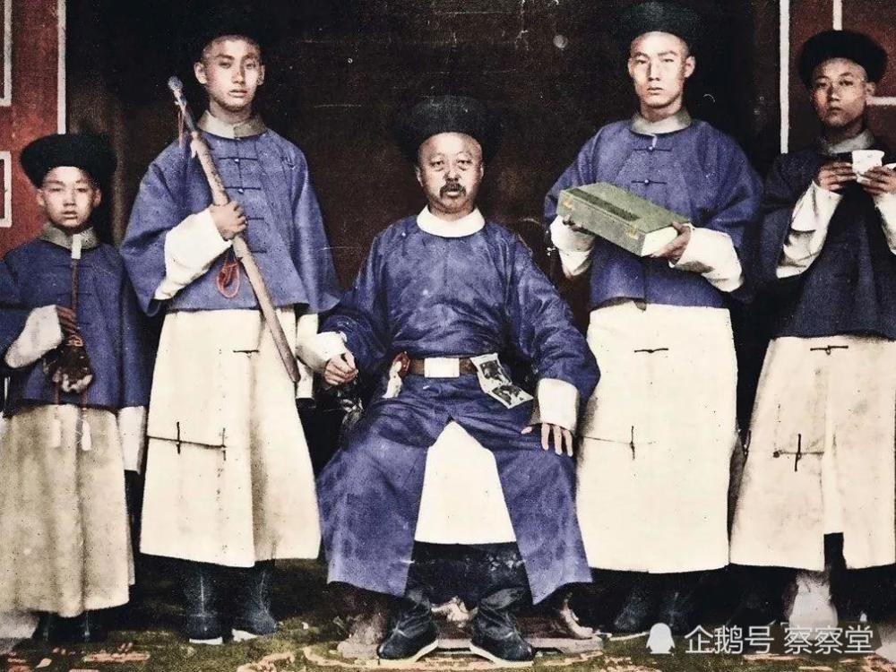 大人物的彩色照,光绪父亲、李鸿章、隆裕太后