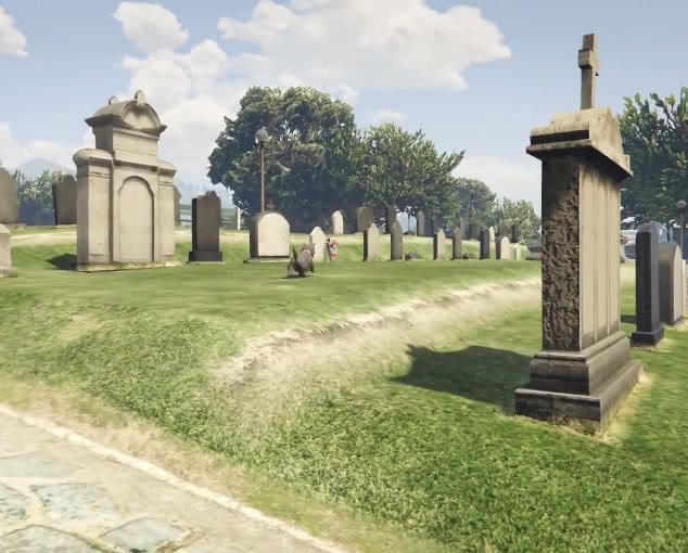 《gta5》线上模式中天天都会出现的小狗,不少玩家泪如雨下!