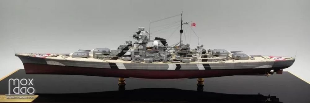 1/700德国战舰俾斯麦号波罗的海涂装
