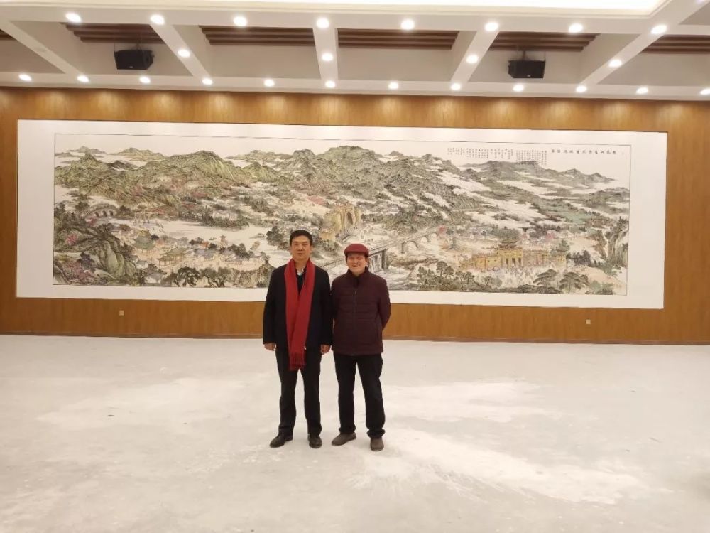 伊川的清明上河图龙凤山生态园古镇揽胜图