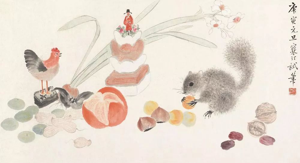 岁朝图,中国画里过新年! 岁朝图,中国画里过新年!
