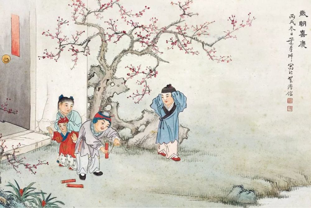 岁朝图,中国画里过新年! 岁朝图,中国画里过新年!