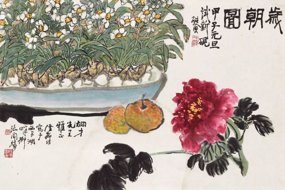 岁朝图,中国画里过新年! 岁朝图,中国画里过新年!