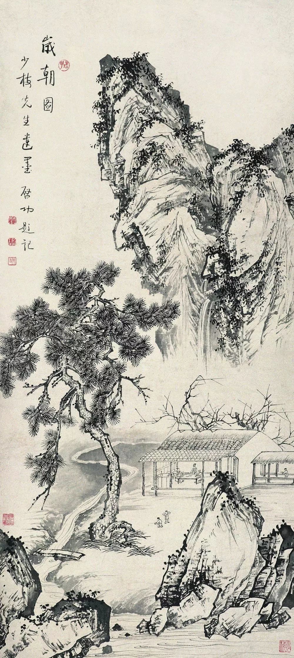 岁朝图,中国画里过新年! 岁朝图,中国画里过新年!