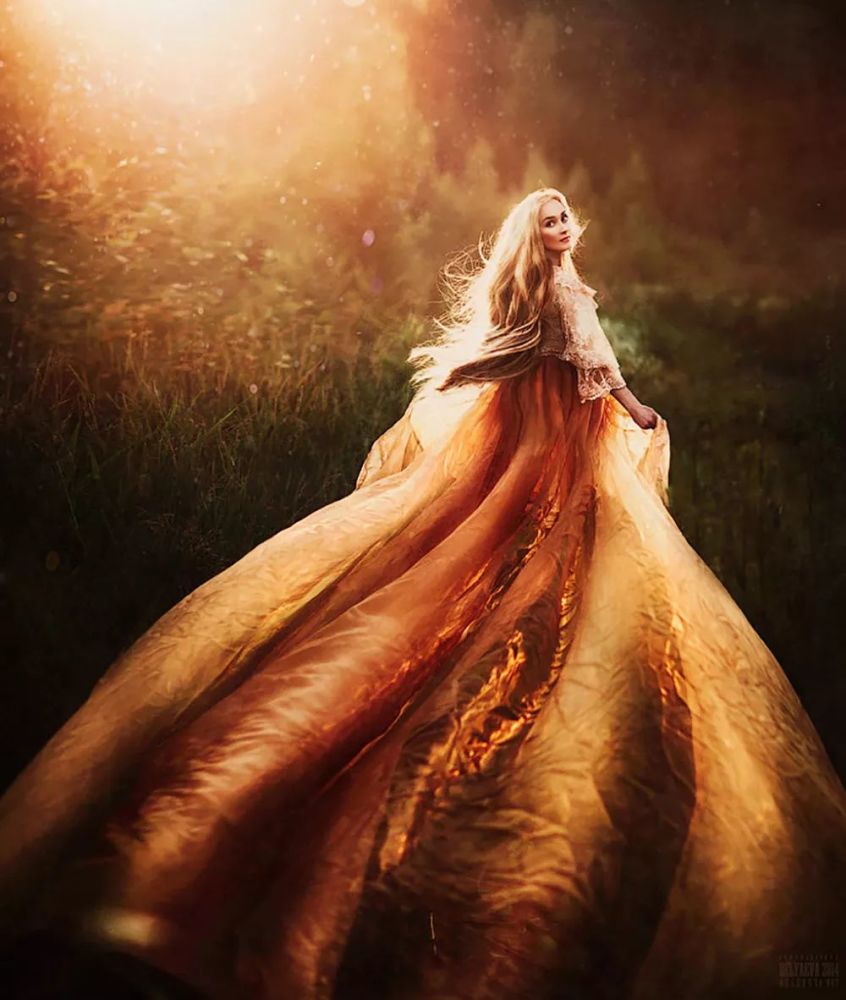 摄影世界级动感飘逸的人像作品太美了