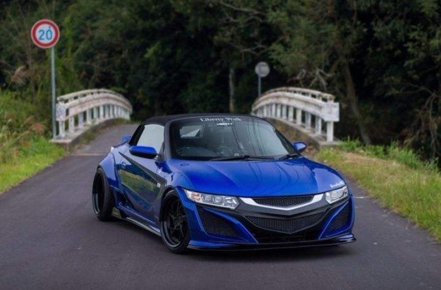 本田0.6t小跑车s660,简直就是汽车界里的一朵"奇葩"