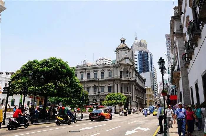 澳门新马路街景