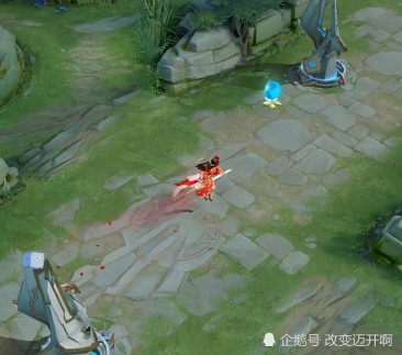 露娜一生所爱局内展示,走路御剑飞行,击杀敌人