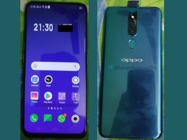 oppo r19新机提前偷跑?前置镜头藏了起来屏占比再提升