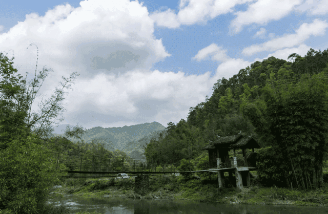 大橋 #青獅潭 #蘆笛巖後的田園晚霞 #堯山雲海 #從白天到晚上的都督山