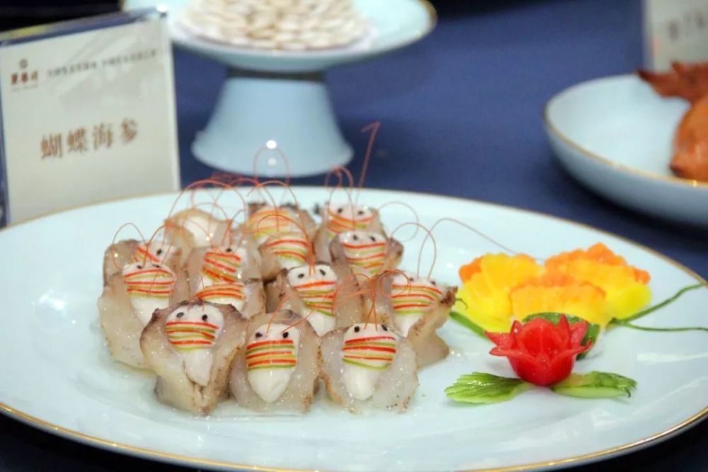 这道蝴蝶海参也太好看了吧但是做确实有点复杂