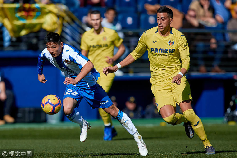 直击-武磊首秀改变西班牙人战局 球迷赛后再度